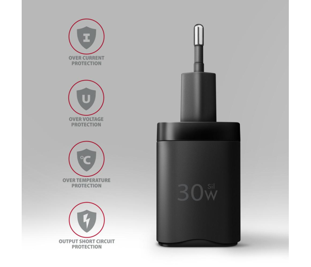 Axagon ACU-PQ30, Sil 30W, 2x port, PD3.0/PPS/QC4+/SFC/AFC/Apple - 1353459 - zdjęcie 2